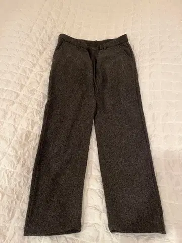 JOURNAL STANDARD 울 슬랙스 차콜 그레이 L