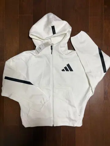 adidas Z.N.E. 풀 집업 후드 부착 트랙 자켓 여성용 M