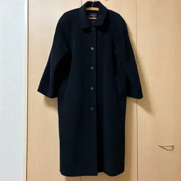 [13호] 여성용 롱 코트 블랙