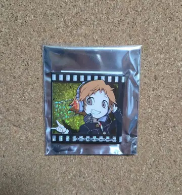 페르소나 Q2 스퀘어 홀로 캔뱃지 하나무라 요스케