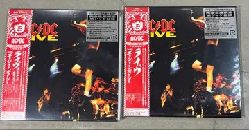 미개봉/Promo ] AC/DC LIVE 종이 재킷 2장 세트 견본반