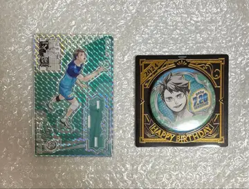 하이큐 오이카와 토오루 생일 명장면 디오라마 피규어 생일 캔뱃지