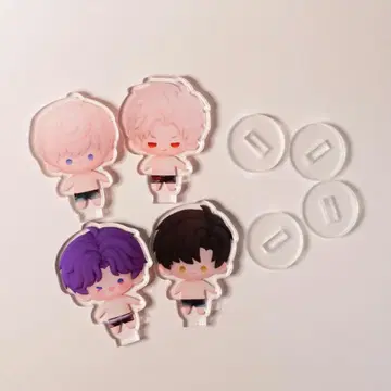 세이야 레이 호무라 신 5cm 아크릴 스탠드 4점