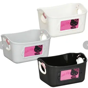 헬로키티 말랑미니 양동이 3색 세트 미사용 익명 배송