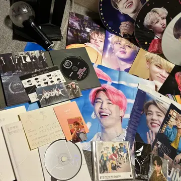 BTS 팬 굿즈 세트 포스터 CD 봉제 인형