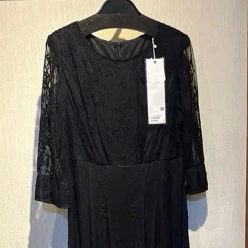 레이스 원피스 블랙