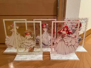 5등분의 신부 빅 디오라마 아크릴 스탠드 다섯 쌍둥이 세트