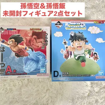 드래곤볼 제일복권 피규어 손오반 손오반 2점 세트 미개봉