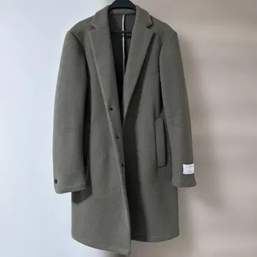 INHERIT 올리브 그린 체스터 코트 M 사이즈