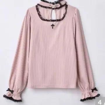 미사용 새상품 쥬겐무. Majoretty 콜라보 상의 핑크