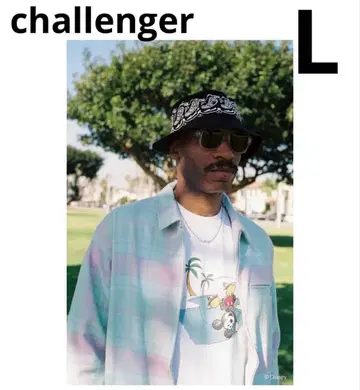 [CHALLENGER] MICKEY MOUSE HAND PLANT T L