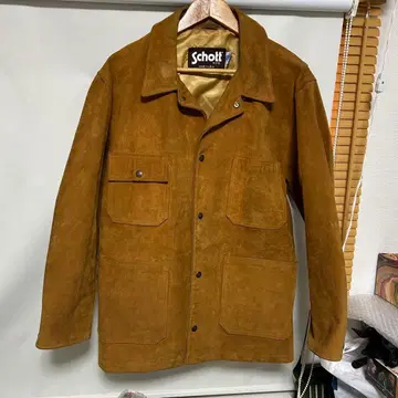 80s vintege schott 웨스턴 트래커 자켓