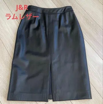 J&R 램 가죽 양가죽 타이트 스커트 새상품급