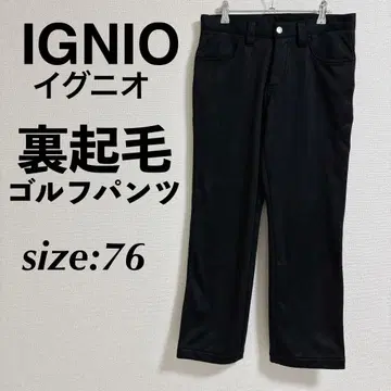 IGNIO 이그니오 골프웨어 골프 팬츠 속기모 팬츠 블랙 블랙