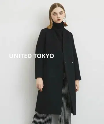 UNITED TOKYO 울 코트 블랙 2