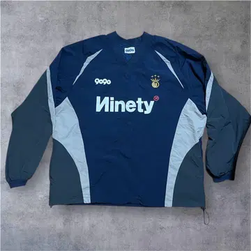 Ninety Ninety 나일론 자켓 L 사이즈 네이비