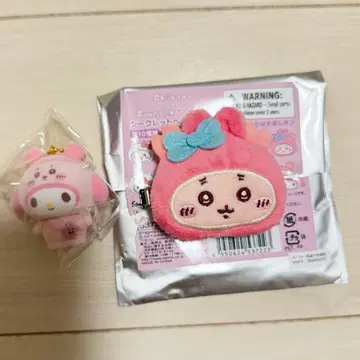 치이카와 산리오 플로키 마스코트 헤어 클립 헌책방 마이멜로디