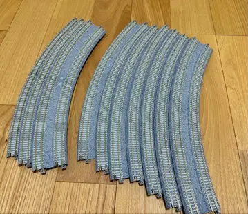 [현상품] N게이지 KATO 복선 커브 레일