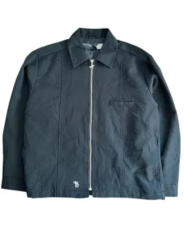 킥 웨어 90s 00s 블루종 짧은 기장 자켓 블랙 S