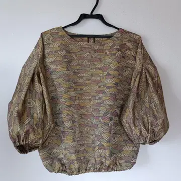 기모노 리메이크 블라우스