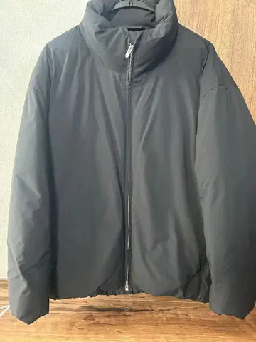 WYM 히트 파이버 다운 블랙 M 사이즈