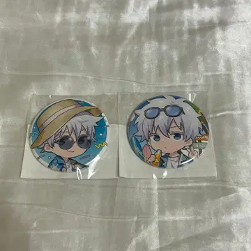 주술회전 마루쿠지 Aloha vibes 고죠 사토루 캔뱃지