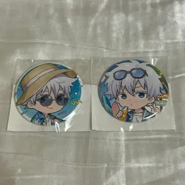 주술회전 마루쿠지 Aloha vibes 고죠 사토루 캔뱃지