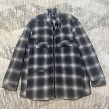 G-Star RAW 체크 무늬 자켓 XXL