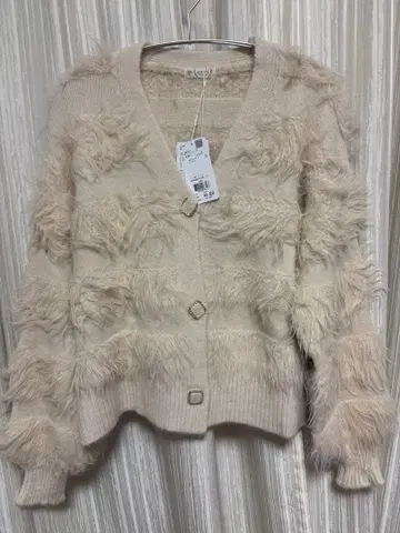 axes femme 베이지 가디건 F