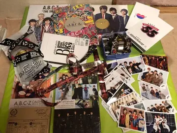 A.B.C-Z 묶음 판매 뉴스레터 브로마이드 팜플렛 클레로마 은색 테이프