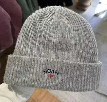 NOAH 니트 모자 그레이