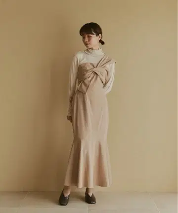 moi tytto 꼬임 원숄 디자인 원피스