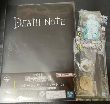 제일복권 데스노트 클리어 파일 아크릴 스탠드 아크릴 참 엘