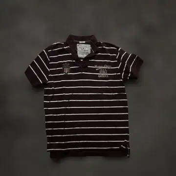 Spirit America 스트라이프 피케 셔츠