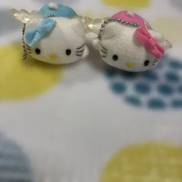 헤이세이 엔젤 키티 키링 2개