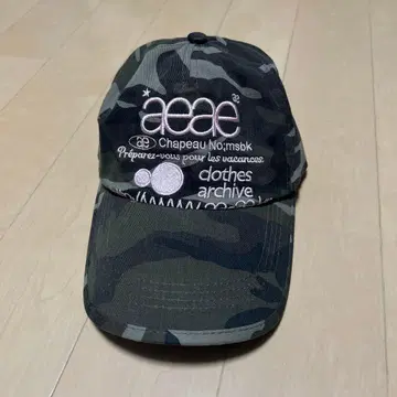 aeae 카모 패턴 캡
