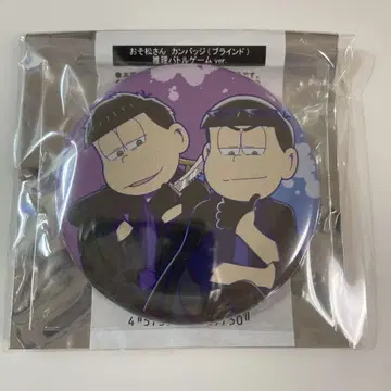 오소마츠 6쌍둥이 추리 배틀 게임 색송 캔뱃지