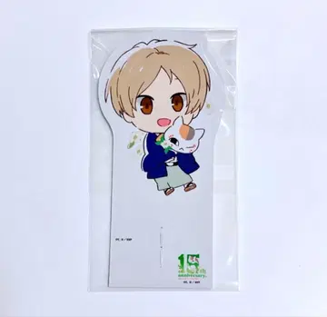 나츠메 우인장 카페 파세라보 카페 특전 캐릭터 스탠드 나츠메 타카시 냥코