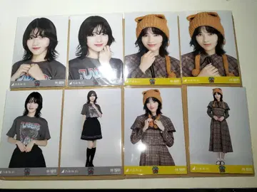 노기자카46 하야시 루나 언더 라이브 T셔츠 올 브라운 코디 컴프 세트