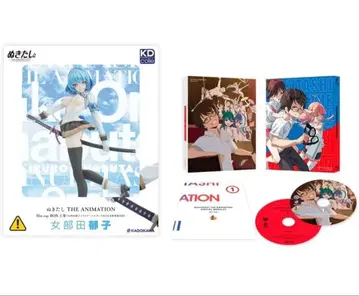 누키타시 The Animation Blu-ray BOX 상권 피규어 포함