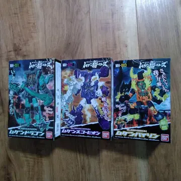 BANDAI 무겐 히어로즈 MH-001 MH-002 MH-003