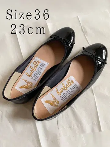 farfalle 파르팔레 발레 슈즈 에나멜 36 새상품급