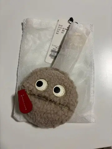 미사용 새상품 두지엠 클라세 굿그리프 보아 참 베이지