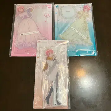 5등분의 신부 아크릴 스탠드 이치카 3종 세트