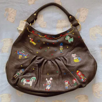 프랑슈리페 TOY 천연 가죽 자수 백 yukiemon