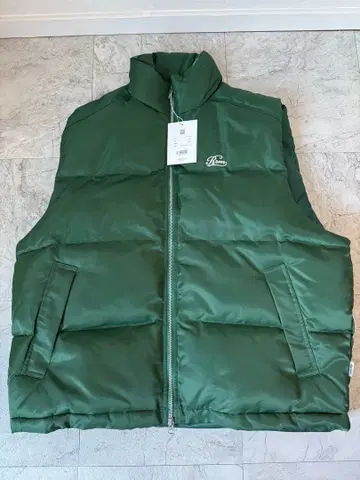 [ 새상품, 미사용 ] #Re:room ( 리룸 ) 그린 다운 베스트