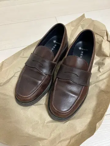 REGAL 브라운 로퍼 GORE-TEX 빅