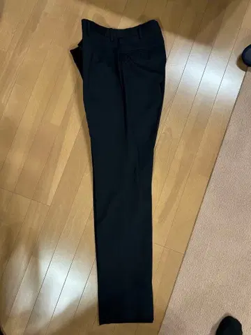 유니클로 UNIQLO 수트 팬츠 블랙 85cm
