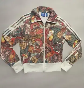 adidas 꽃무늬 집업 자켓