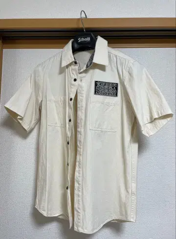 10-FEET ZEPHYREN 반팔 셔츠 M 아이보리